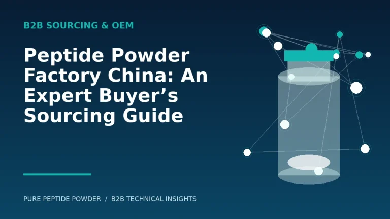 Peptide Powder Factory China: An Expert Buyer’s Sourcing Guide – cosmetic peptide powder guide