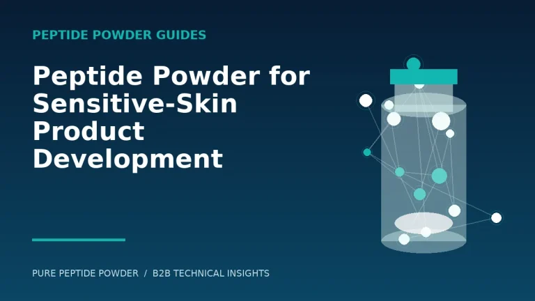Peptide Powder for Sensitive-Skin Product Development – cosmetic peptide powder guide