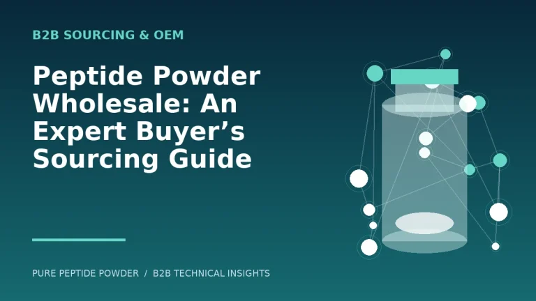 Peptide Powder Wholesale: An Expert Buyer’s Sourcing Guide – cosmetic peptide powder guide